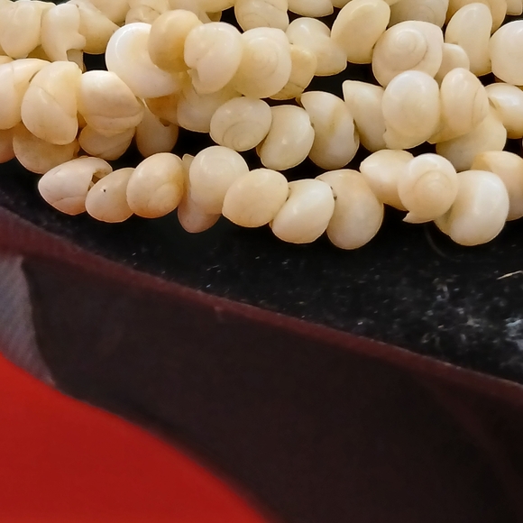 Vintage Pikake Wedding Lei 16 In. Vintage Clasp - Picture 8 of 8